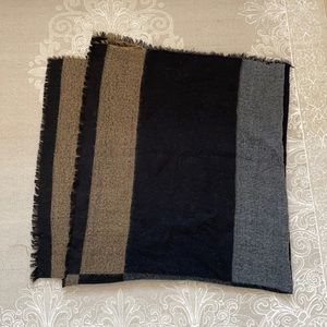 Large knit scarf and wrap